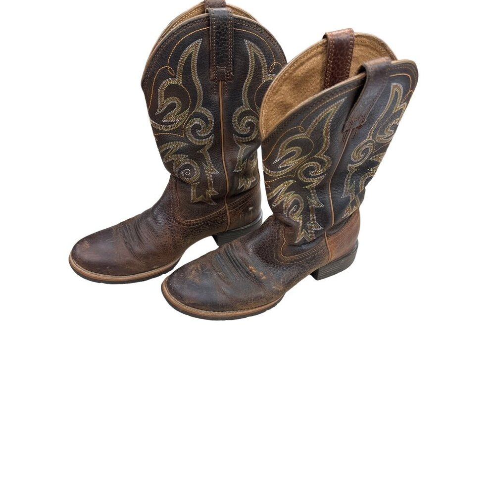 Ariat Western Men’s Brown Shoes/Cowboy Boots size 7.5B SKU 2141